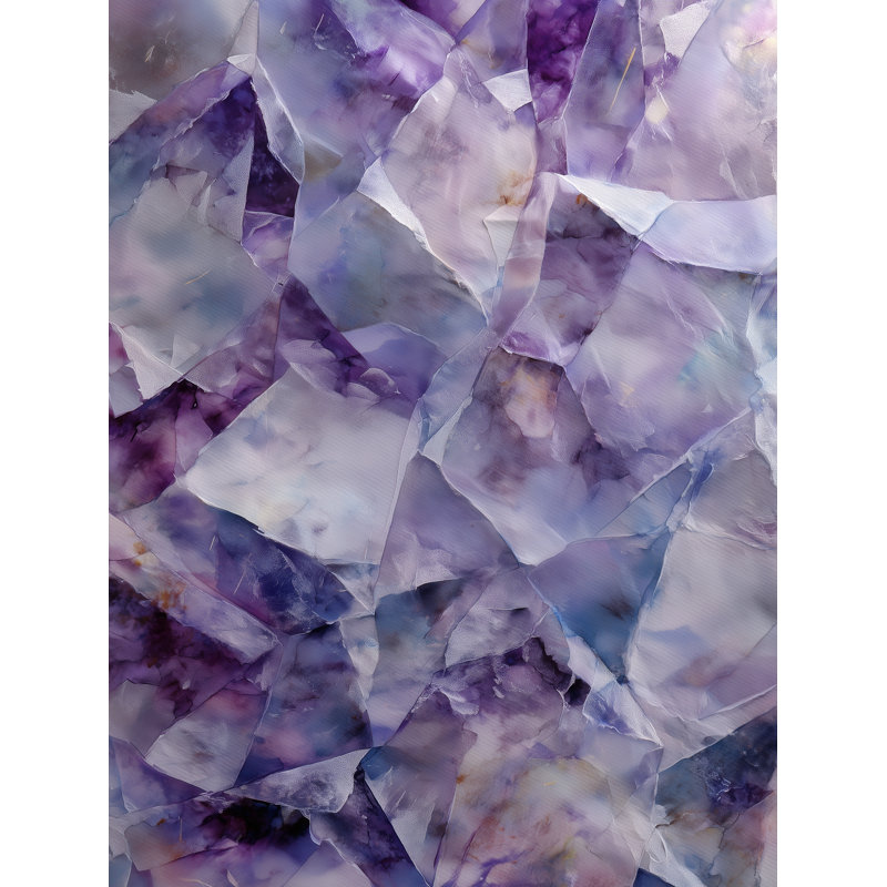 Amethyst Mirage, 22" H x 29" W