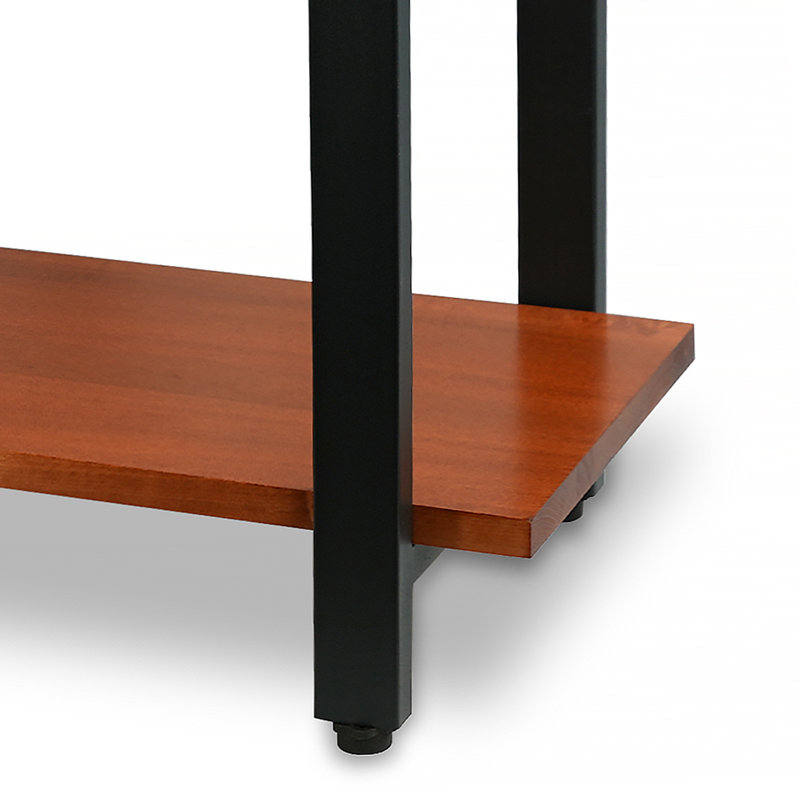 Sherlyn Solid Wood Bookshelf, (2 Shelves) 19" H x 27" W x 12" D