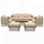 Ensemble de canapé en osier 6 pièces avec coussins doubles et plateau de table en bois 6 pièces pour un confort et un style extérieurs-1390927490-1390927489