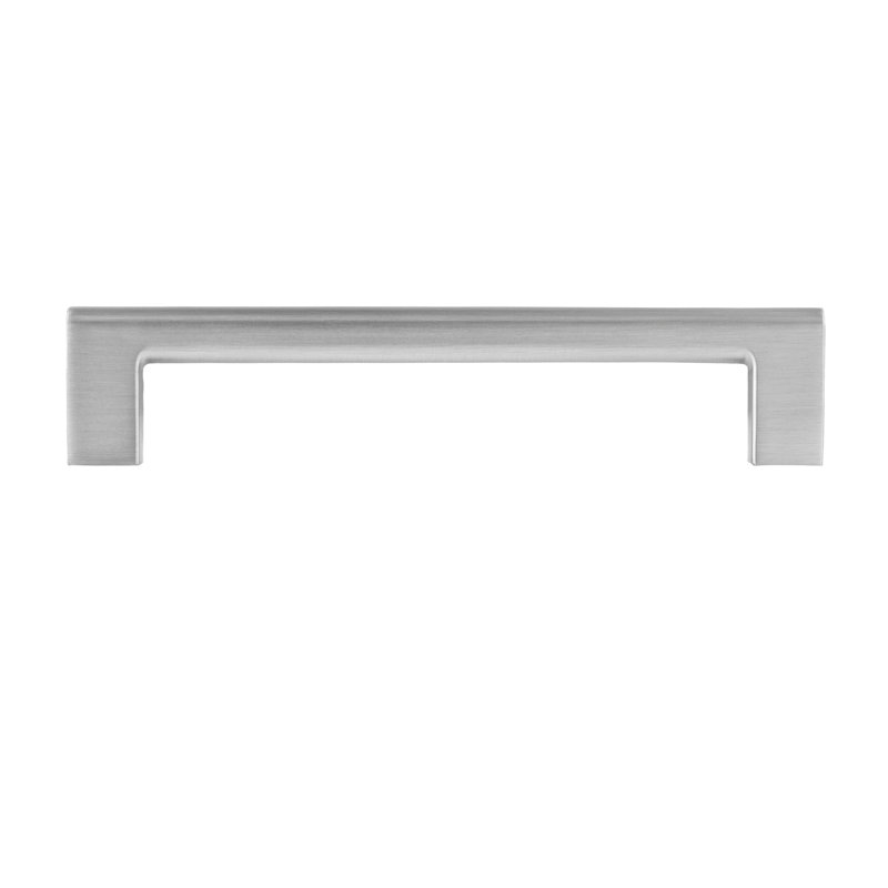 Poignée barre en nickel satiné 6 po Vail, Nickel satiné, 6"