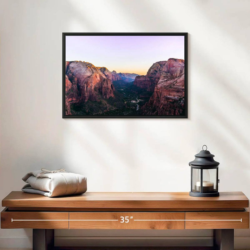 Incroyable parc national de Zion, H 13 po x l 19 po