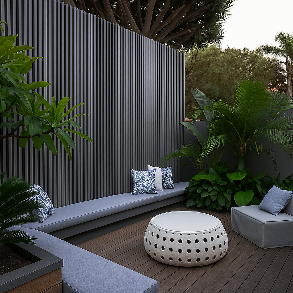 106” x 8.5” Wall Paneling Board Siding System, Weatherproof and UV-Resistant, Outdoor Composite Cladding Siding (Set of 30) e-Joy 