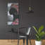 Art mural en verre acrylique épique «Timeless Elegance 6» par Coco Good, 24 po x 48 po