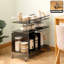 Table d'appoint d'appoint avec base en bambou-98284320