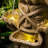 Polynesian Style Outdoor Fountain With Warm LED Lights For Garden, Patio, Or Courtyard, Corrosion-Resistant & Weather-Resistant Statue