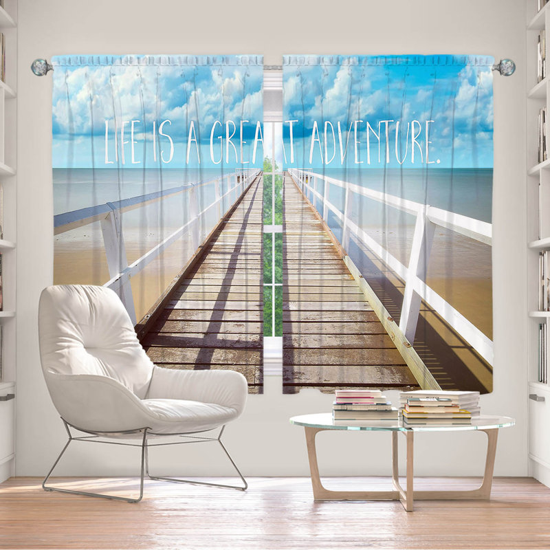 Paire de rideaux obscurcissant en polyester Ingelido, L 56 po x L 78 po