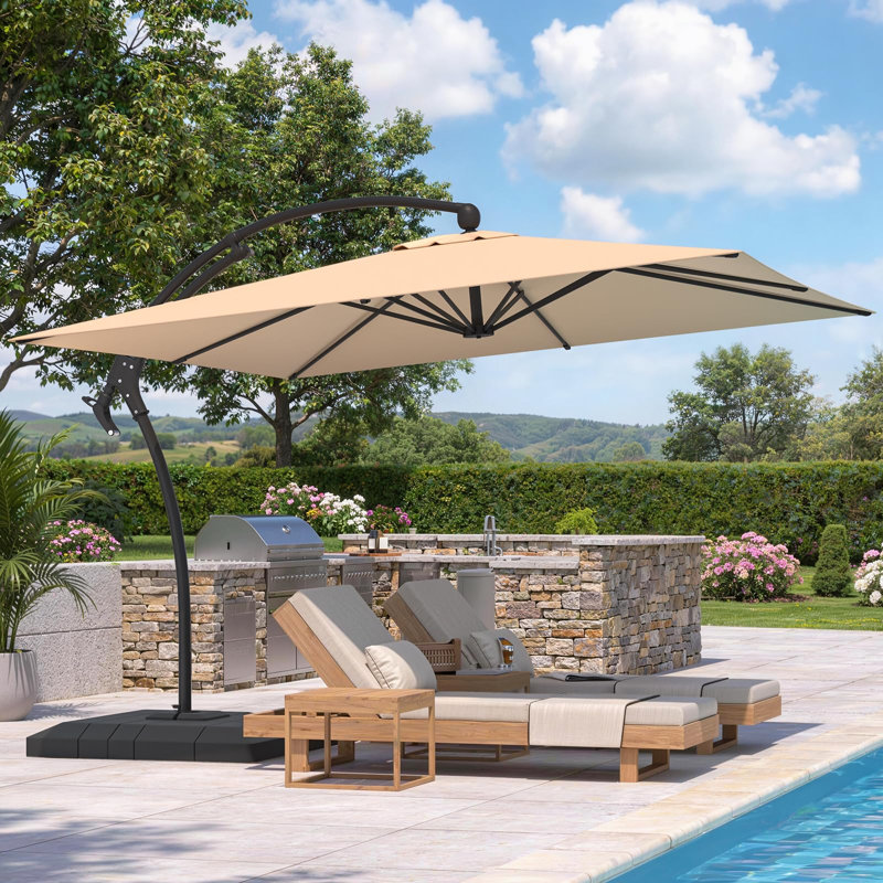 7.5 ft offset patio umbrella ABCCANOPY 7.5-ft Steel Gray Push-button Tilt Market Polyester one_size As our most popular Canadianmadegoods FVRITO 420 Chain Compatible 01 CHOOSE PRODUCT COLOR:Collegiate Navy /Grey