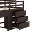 Lit mezzanine avec tiroirs et tablette-555018896