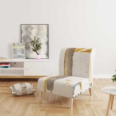 Fauteuil de chambre Golden Birch Forest VI - rembourré moderne