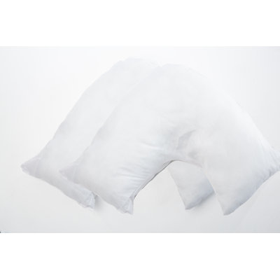 V Shaped Polycotton Support Pillow Pair
