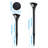LED Solar Pathway Landscape Light, Motion Sensor, Lighting Throughout the Night, 6500K Pure White