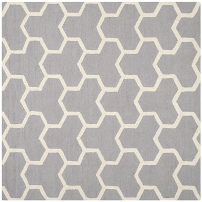 Cambridge Hand Tufted Wool Geometric Rug