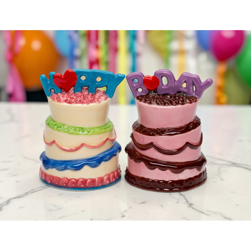 Gâteaux d'anniversaire sel et poivre