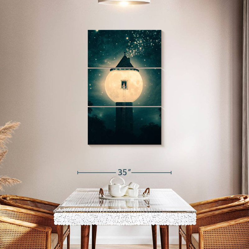 Oberle The Moon Tower, 32" H x 20" W