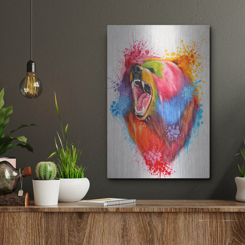 «Oso Splash» d'Ivan Negrete, H 16 po x l 12 po
