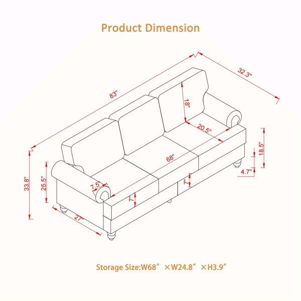 Dimensions du produit