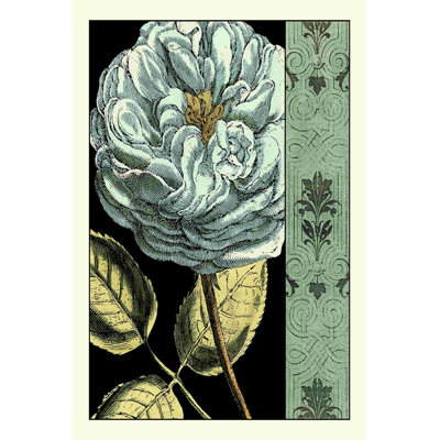 Nouveau floral bleu IV
