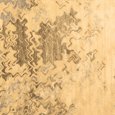 Washable Abstract Indoor Rug
