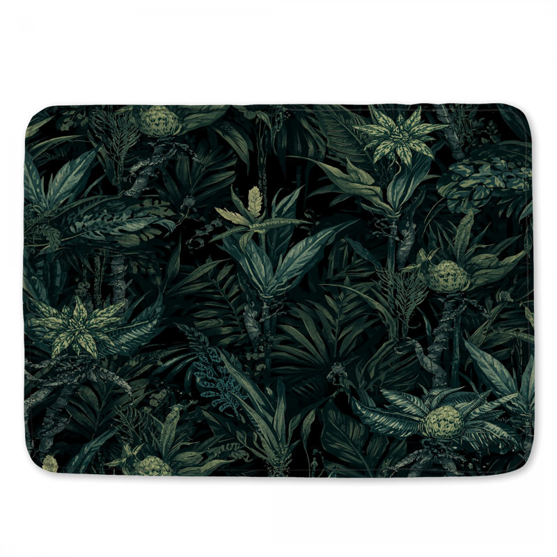 Tapis de bain Tropical Jungle, L 24 po x L 17 po