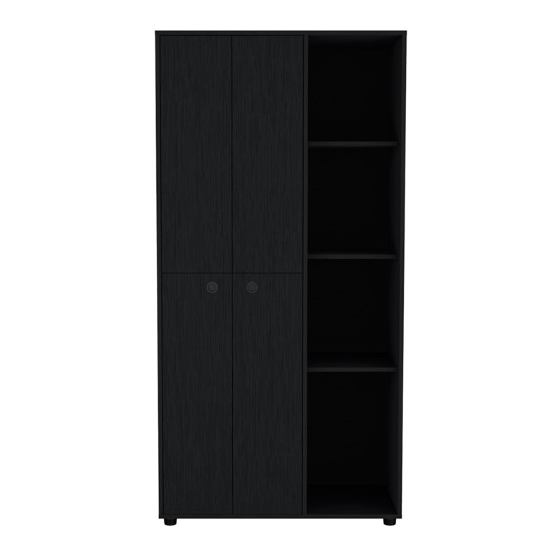 Armoire Boise, chambre à coucher, Noir