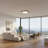 14 inch Square Black Integrated LED Flush Mount