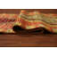 Tapis de couloir oriental géométrique orange marocain 3 x 10