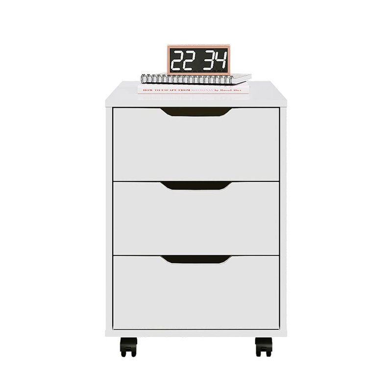 50cm Wide 3 -Drawer Mobile File Cabinet