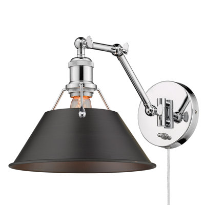 Weatherford Steel Swing Arm Sconce