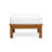 Galvan Solid Wood Teak Outdoor Ottoman-1188851269