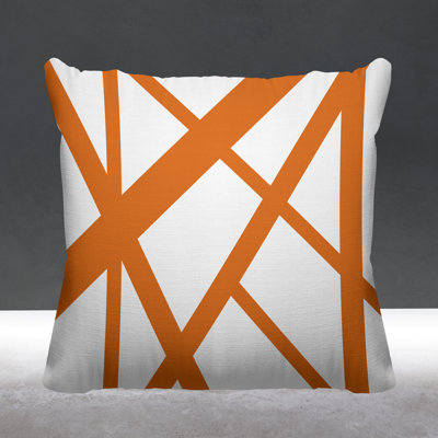 Shelly Lines Indoor/Outdoor Throw Pillow