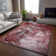 Premium Machine Washable Cerrito AMF518 Merlot Rug