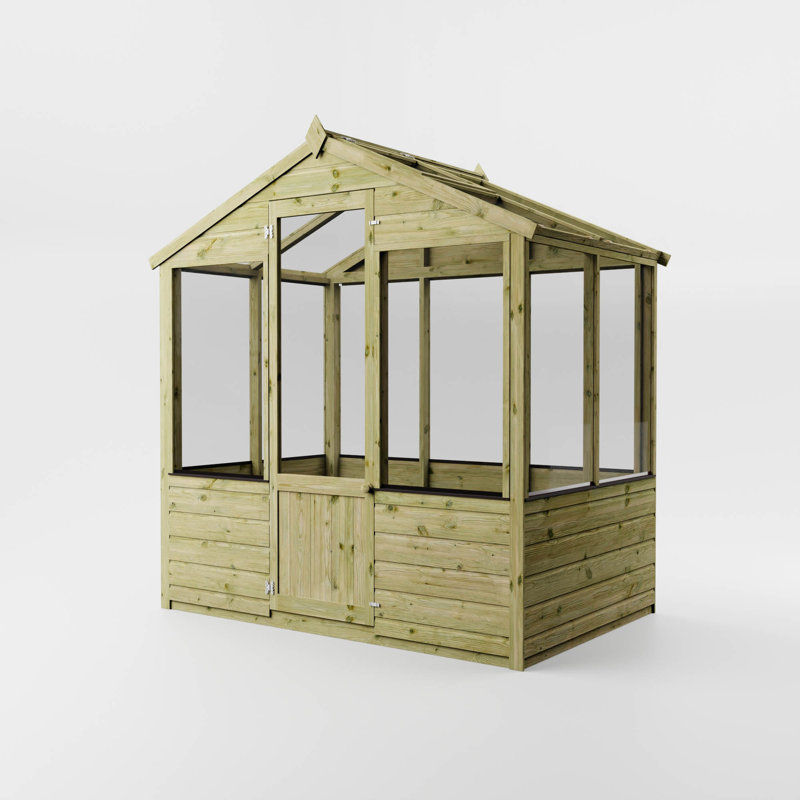 Mercia 4 x 6ft Traditional Greenhouse, Yes
