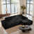 Black/Silver Velvet  selected