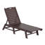 Chaise longue d'extérieur en PEHD Laguna-82415085