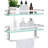 Glass Bathroom Shelves