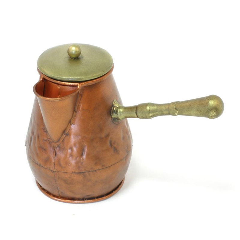 Decorative Jug in Copper and Antique Gold