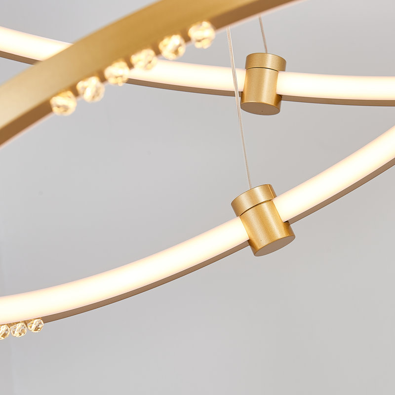 Sabb 2 - Light Geometric LED Chandelier