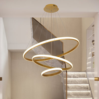 Dado 3 - Light LED Tiered Chandelier