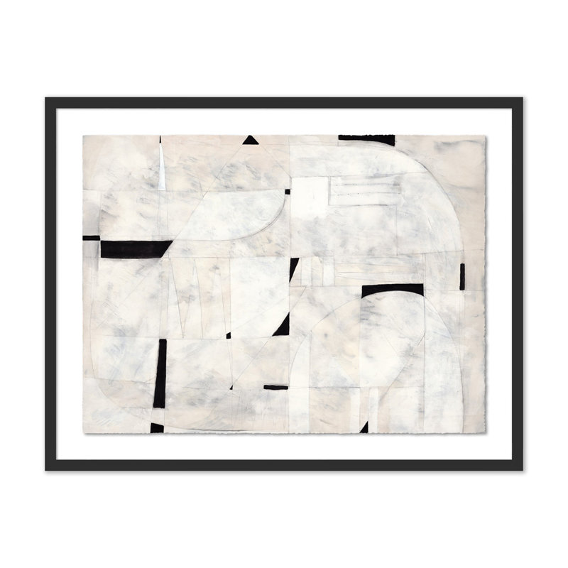 Another Dream Painting by Jess Engle, Black Maple Framed, 31.5" H x 40" W