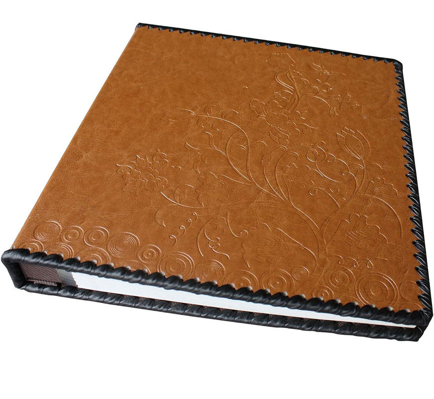 Wonpex Photo Album Book, Family Album, Leather Cover(Brown) | Wayfair