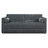 Hojovice 82'' Velvet Square Arm Sofa Bed-124835876