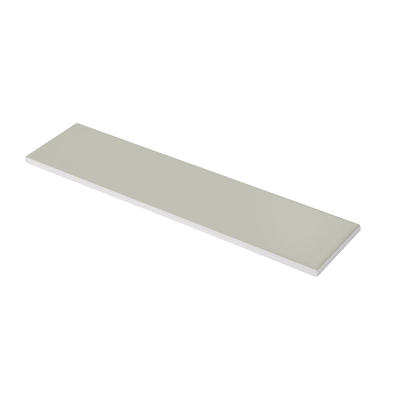 Urban Domain Satin 3" x 12" Ceramic Subway Tile, Gray