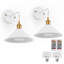 Ensemble de 2 appliques murales Modern Modern-481689146-481689151