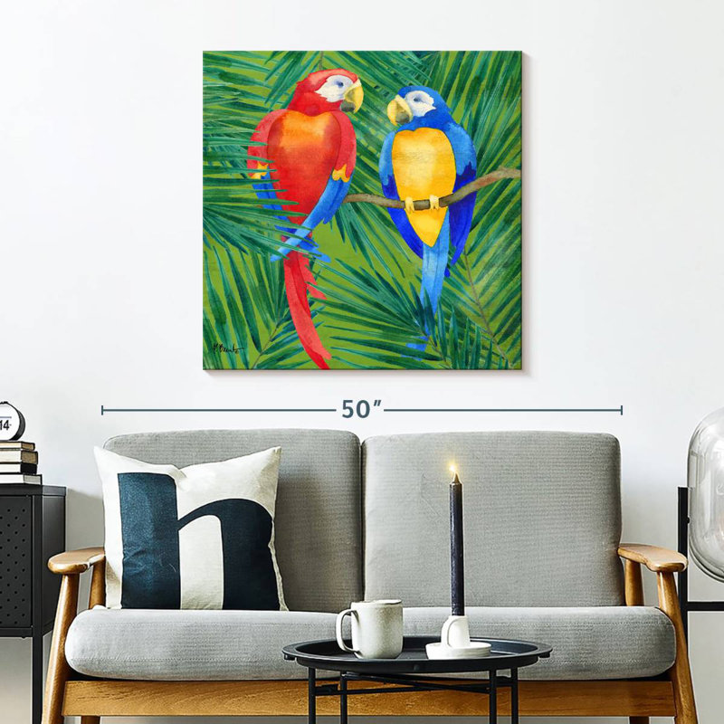 Brampt Amazon Birds, 30" H x 30" W