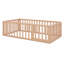 Structure de lit en bois avec clôture et porte-2035212230-2035212255
