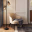 Allenna 161cm Bronze Task Floor Lamp