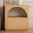 Besan Fully Assembled Solid Wood Base Nightstand-122657396