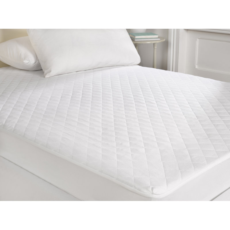 Hotel Fitted Mattress Protector Mattress Protector Case Pack, Double (4'6)