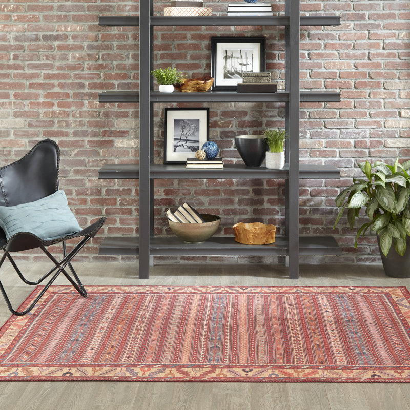 Southwestern Indoor Rug, Rectangle 7'6" x 9'6"
