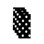 Trost Polyester Polka Dots Square Napkin